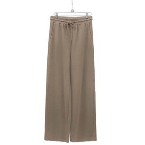 NEW Hey Babe Mocha High Waist Cotton Lounge Pants